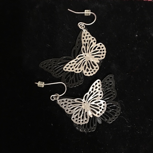 Xhilaration Jewelry - Set of two butterfly themed earrings